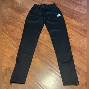 Black adidas joggers